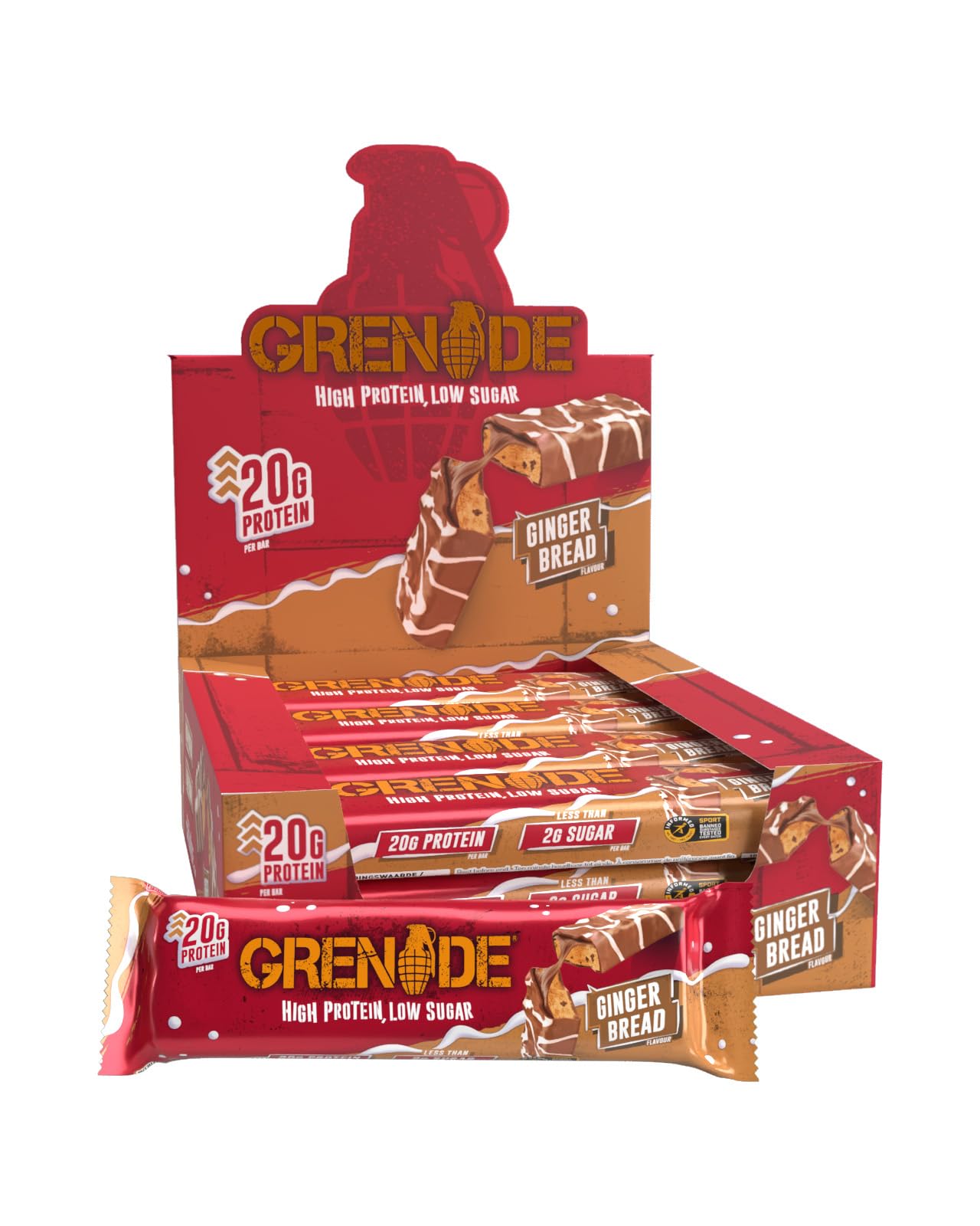 Grenade High Protein Low Carb Bars