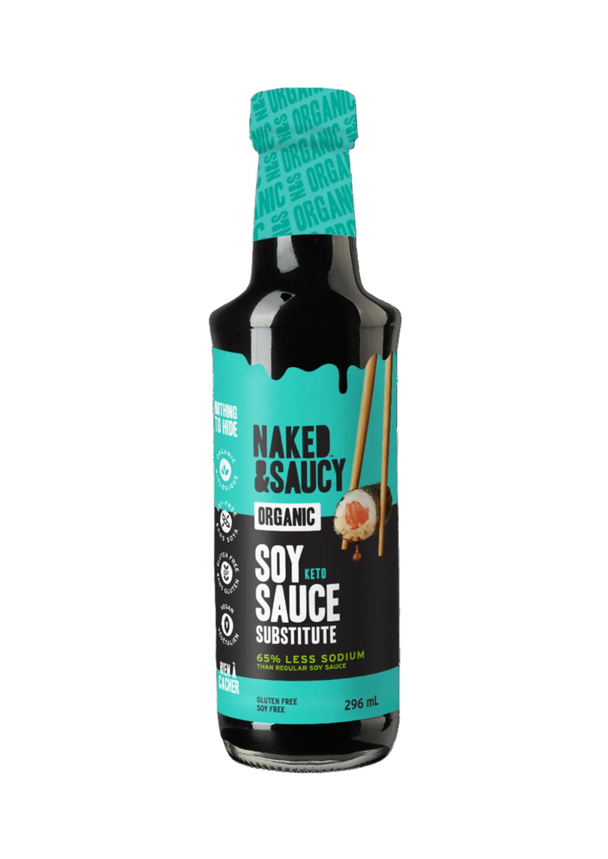 Naked and Saucy Soy Sauce Substitute (Coconut Aminos - KETO)