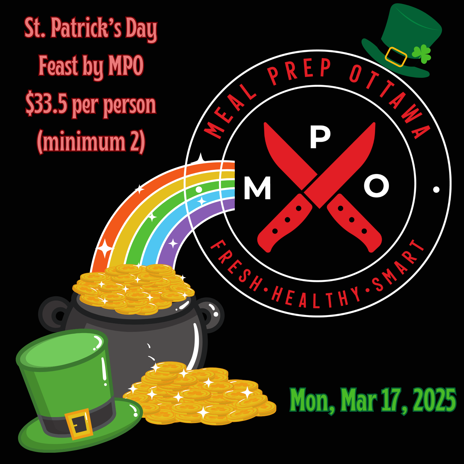 St. Patrick’s Day Feast – Special by Meal Prep Ottawa