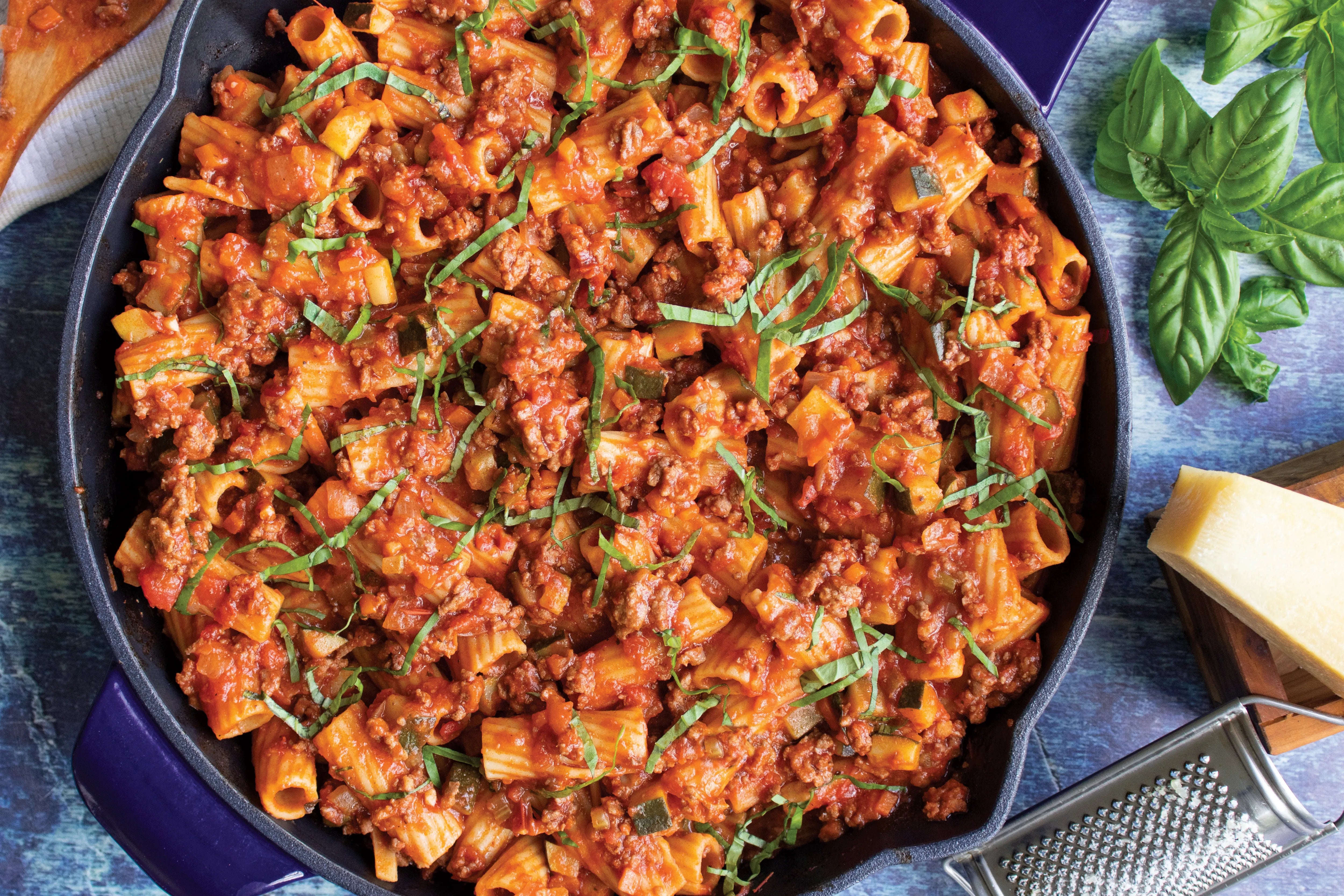 Spicy Sausage Rigatoni