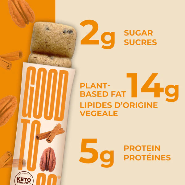 GoodTo Go Snack Bar, Your Tasty Keto Snack